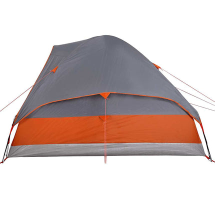 Koepeltent Waterdicht Grijs En Oranje