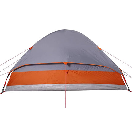 Koepeltent Waterdicht Grijs En Oranje