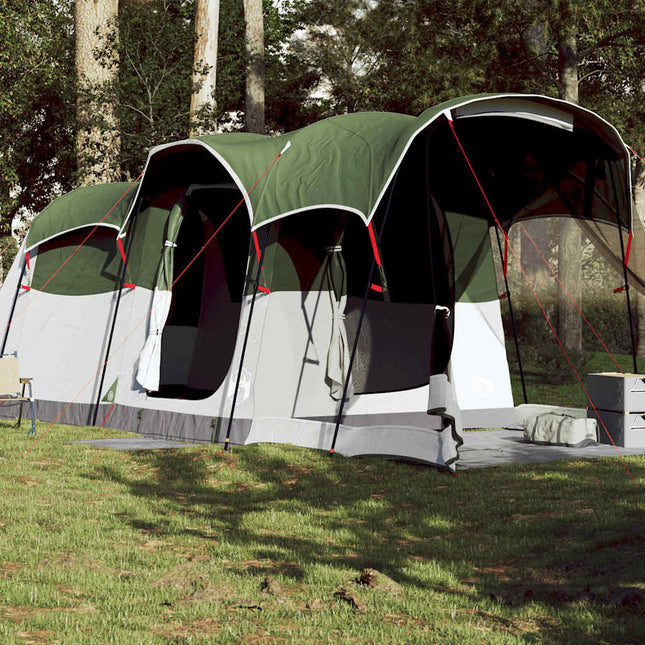 Tunneltent 8-Persoons Waterdicht Groen