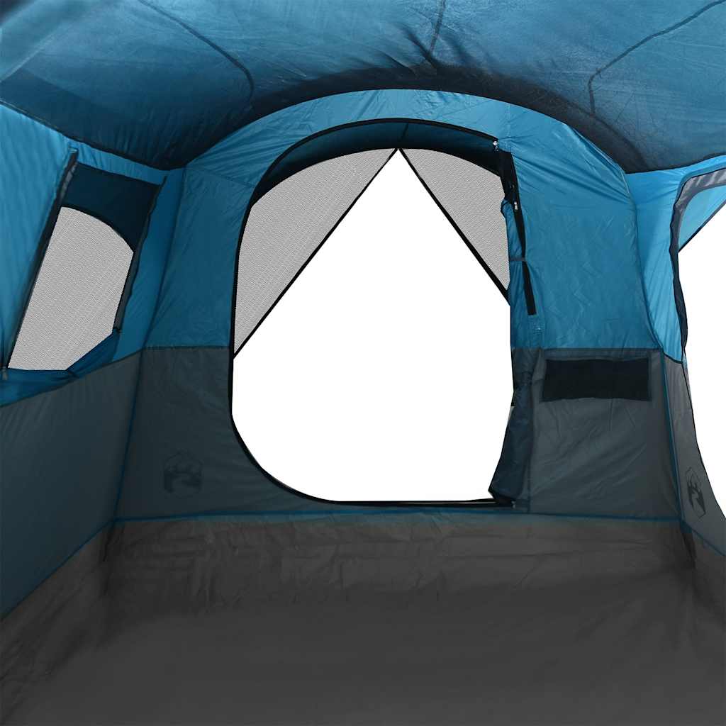 Tunneltent Voor Gezin 8-Persoons Waterdicht Blauw