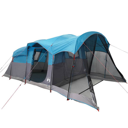 Tunneltent Voor Gezin 8-Persoons Waterdicht Blauw