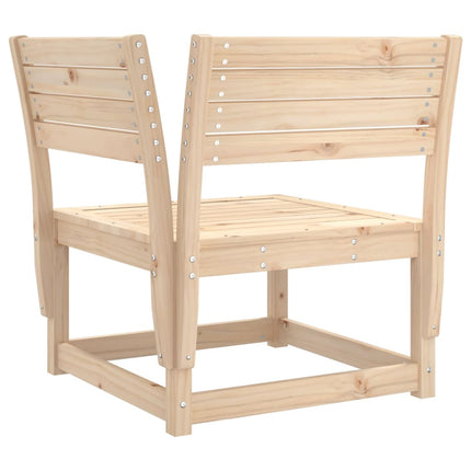 Tuinhoekbank 73X73X78 Cm Massief Grenenhout