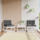 2 / met kussens / Wit