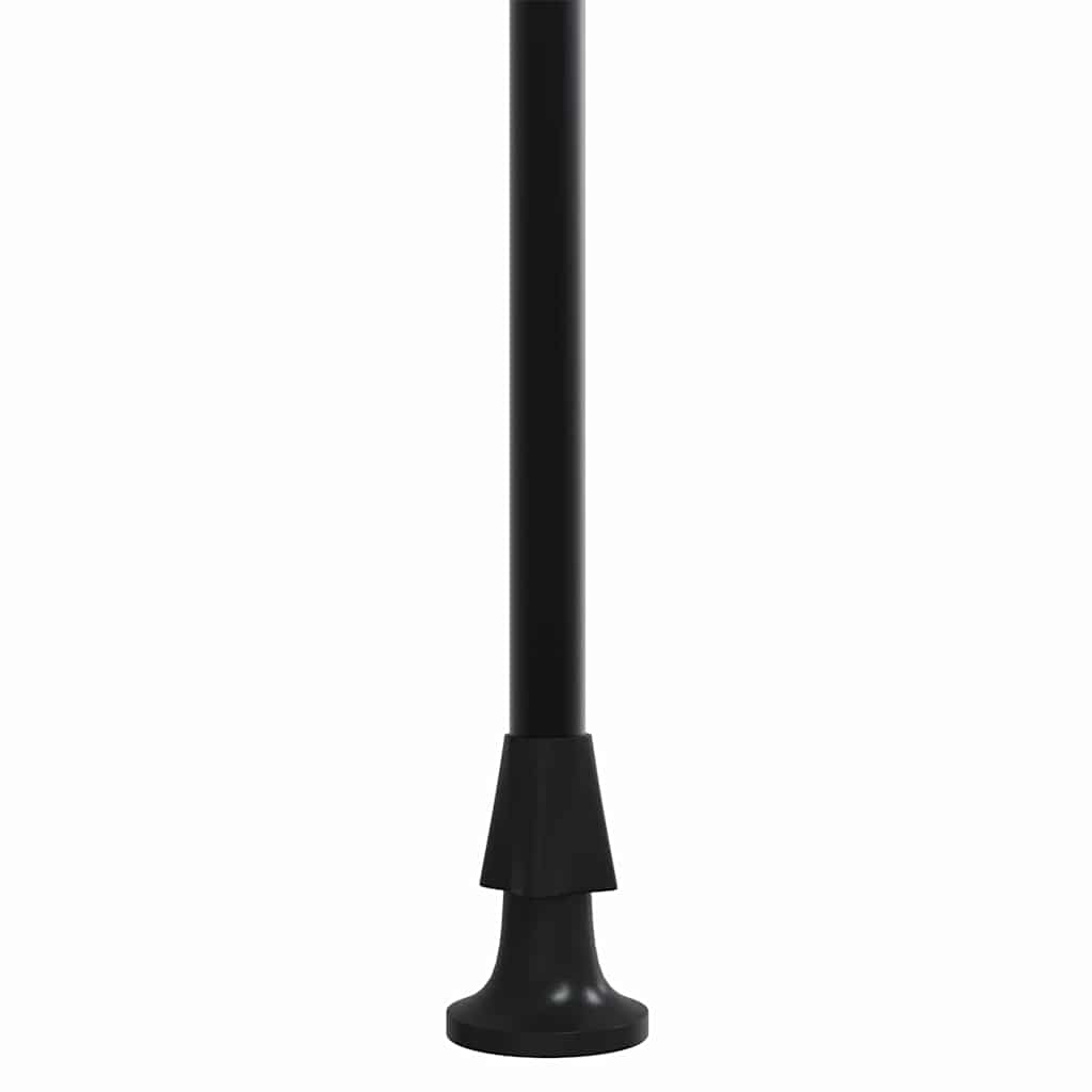 Luifel Uittrekbaar 100X150 Cm Stof En Staal Antracietkleurig