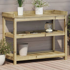 108 x 45 x 86,5 cm / Naturel geïmpregneerd