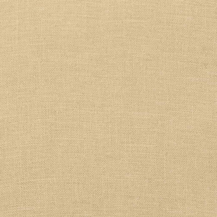 Stoelkussens Hoge Rug Stof Gemêleerd Beige