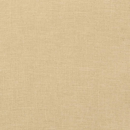 Stoelkussens Lage Rug Stof Gemêleerd Beige
