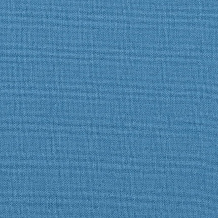 Stoelkussens Lage Rug Stof Gemêleerd Blauw