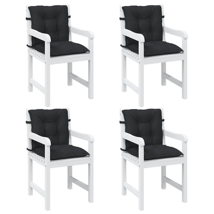 Laagrug Stoelkussens Set 4 Pcs