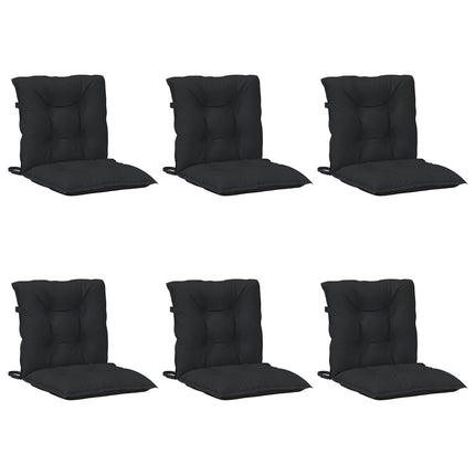 Laagrug Stoelkussens Set 6 Pcs