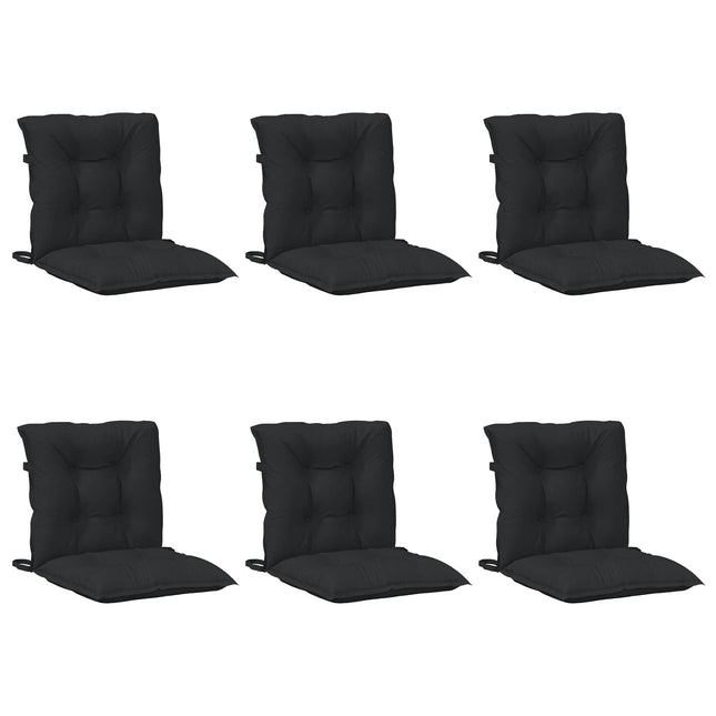 Laagrug Stoelkussens Set 6 Pcs