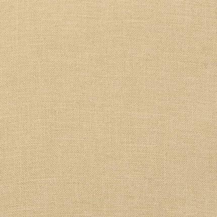 Stoelkussens Hoge Rug Stof Gemêleerd Beige
