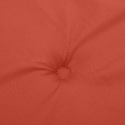 Stoelkussens Hoge Rug Stof Gemêleerd Rood
