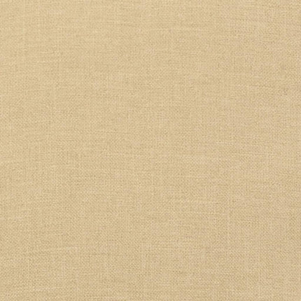 Stoelkussens Lage Rug Stof Gemêleerd Beige