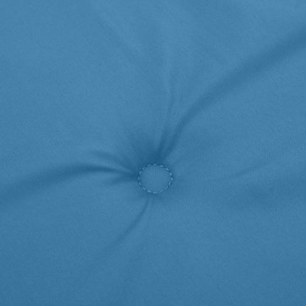 Stoelkussens Lage Rug Stof Gemêleerd Blauw