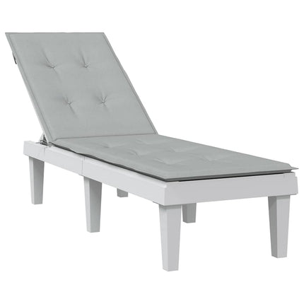 Terrasstoelkussen (75+105) X 50 X 4 Cm Stof Gemêleerd Beige