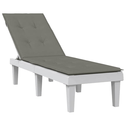 Terrasstoelkussen (75+105) X 50 X 4 Cm Stof Gemêleerd Beige