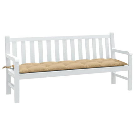 Tuinbankkussen Stof Gemêleerd Crèmekleurig