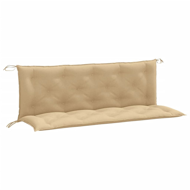 Tuinbankkussens 2 St Stof Gemêleerd Beige