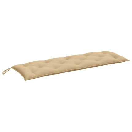 Tuinbankkussens 2 St Stof Gemêleerd Beige