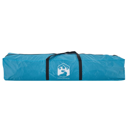 Koepeltent 4-persoons snelontgrendeling blauw