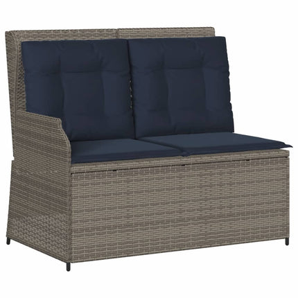 Ligbank Voor In De Tuin Met Kussens Poly Rattan
