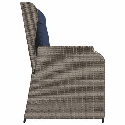 Ligbank Voor In De Tuin Met Kussens Poly Rattan