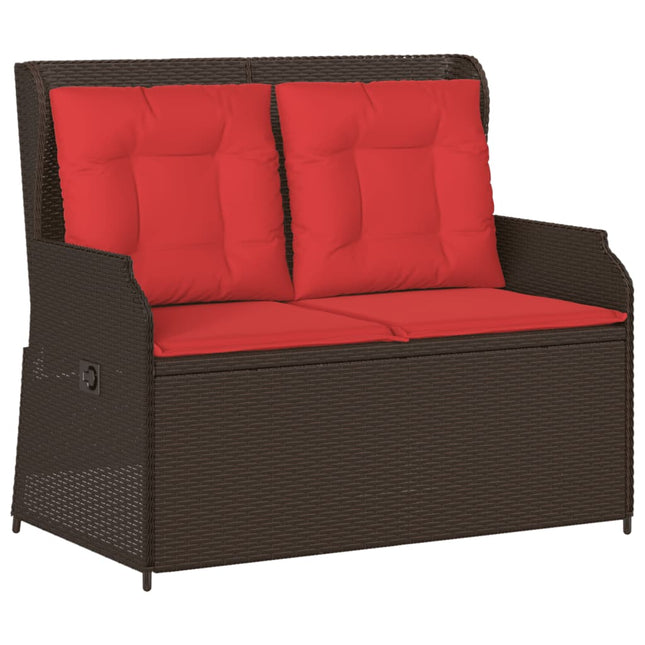 Ligbank Voor In De Tuin Met Kussens Poly Rattan