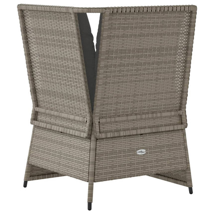 Tuinhoekbank Met Kussens Poly Rattan