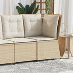 1 / beige en crèmekleurig