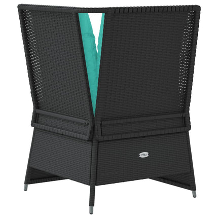 Tuinbankhoek Met Kussens Poly Rattan