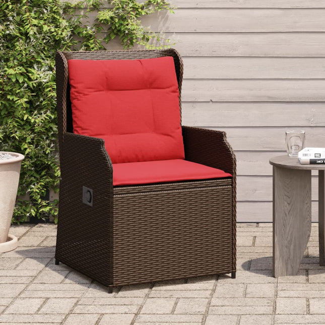 Ligstoelen Voor In De Tuin Met Kussens Poly Rattan