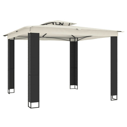 Prieel Met Dubbel Dak 2,94X2,94 M Staal Kleurig