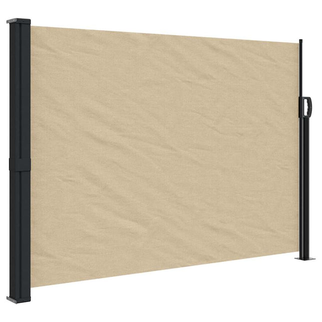Windscherm Uittrekbaar Beige