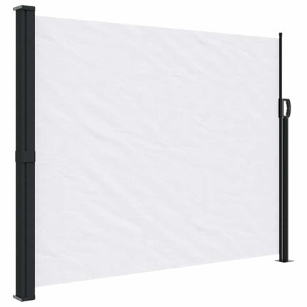 Windscherm Uittrekbaar Wit