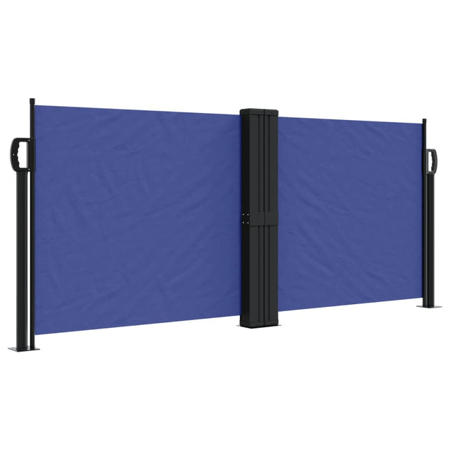 Windscherm Uittrekbaar Blauw