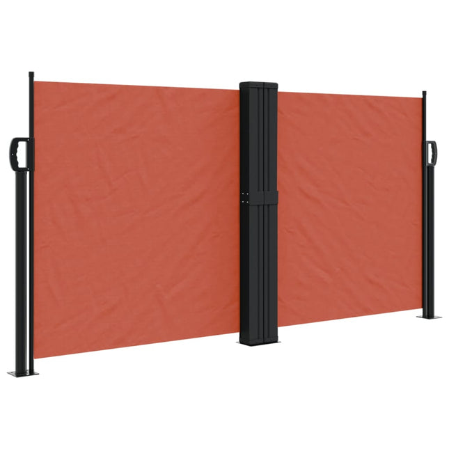 Windscherm Uittrekbaar Kleurig Terracotta