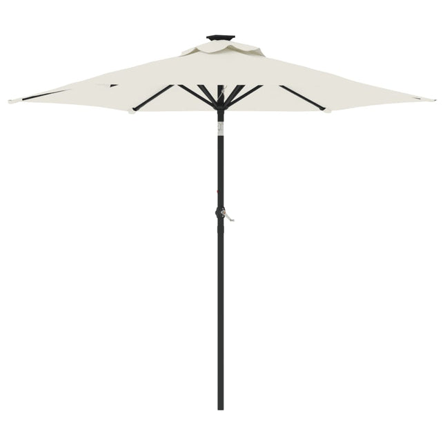 Parasol Met Stalen Paal 225X225X212 Cm