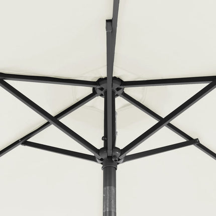 Parasol Met Stalen Paal 225X225X212 Cm