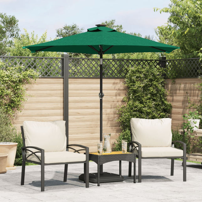Parasol Met Stalen Paal 225X225X212 Cm