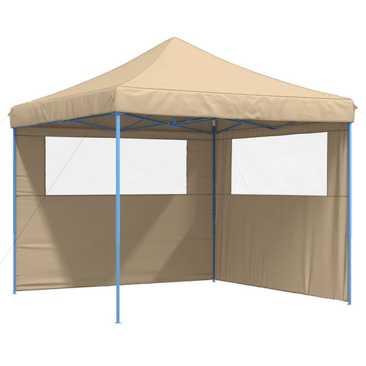Partytent Inklapbaar Pop-Up Beige
