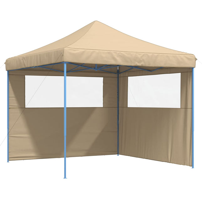 Partytent Inklapbaar Pop-Up Beige