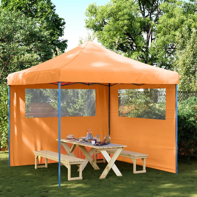 Partytent Inklapbaar Pop-Up Oranje