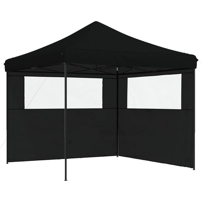 Partytent Inklapbaar Pop-Up Zwart