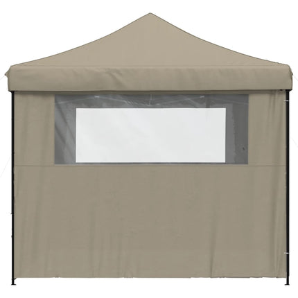 Partytent Inklapbaar Pop-Up Taupe