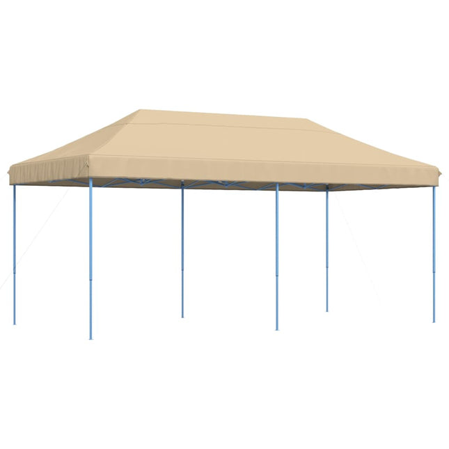 Partytent Inklapbaar Pop-Up 580X292X315 Cm Beige