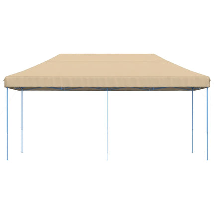 Partytent Inklapbaar Pop-Up 580X292X315 Cm Beige