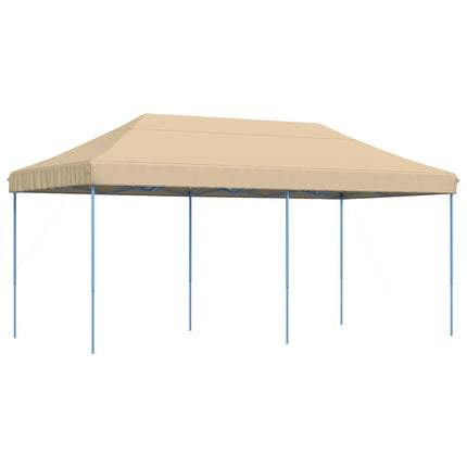 Partytent Inklapbaar Pop-Up 580X292X315 Cm Beige
