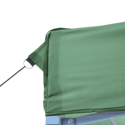 Partytent Inklapbaar Pop-Up 580X292X315 Cm Bruin Groen