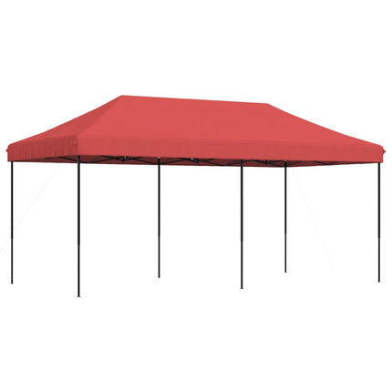 Partytent Inklapbaar Pop-Up 580X292X315 Cm Bordeauxrood